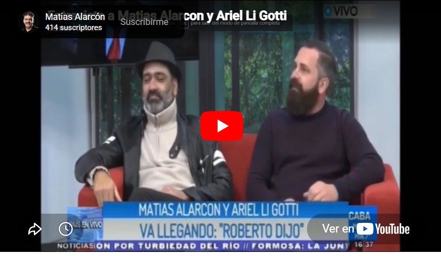 Entrevista sobre "Roberto Dijo"